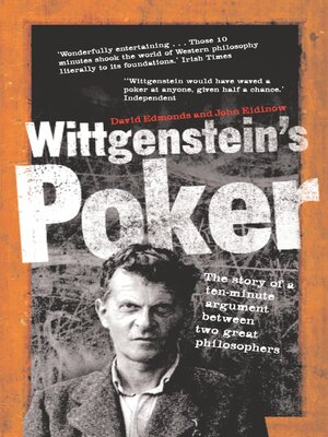 cover image of Wittgenstein's Poker